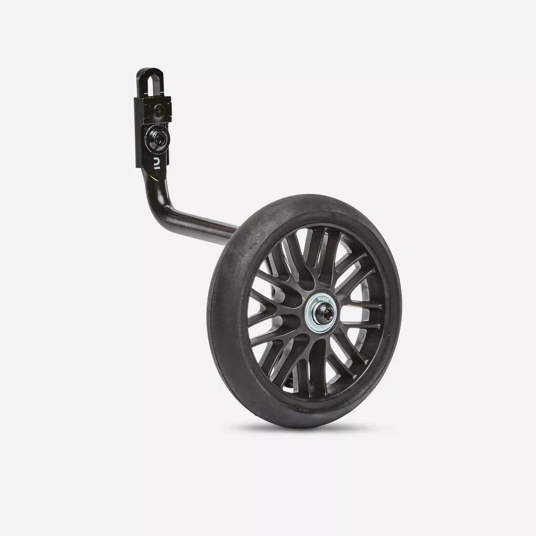 Kids Training Wheels - 500 For Btwin 14, Black, No Color, large image number 1