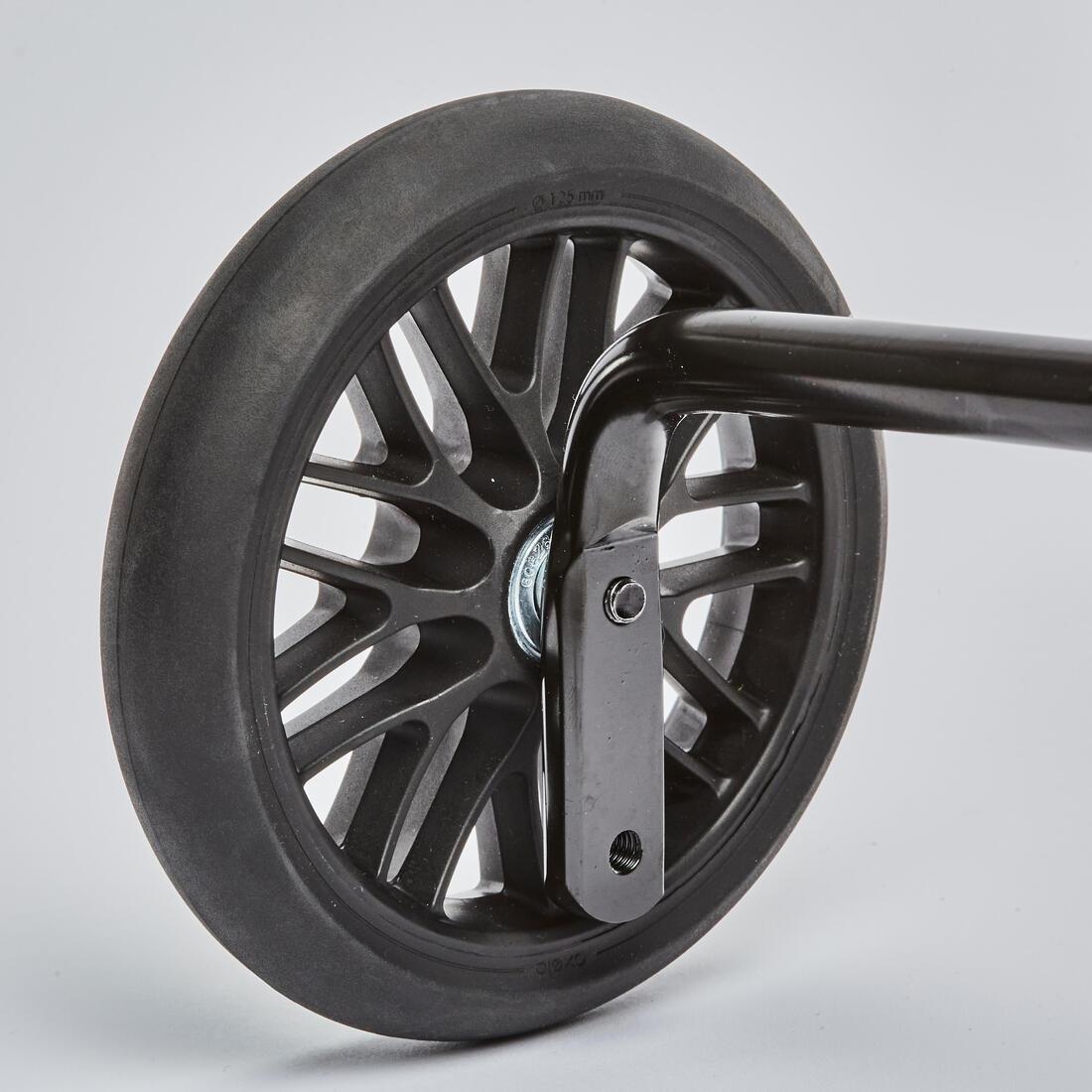 Kids Training Wheels - 500 For Btwin 14, Black, No Color, large image number 4