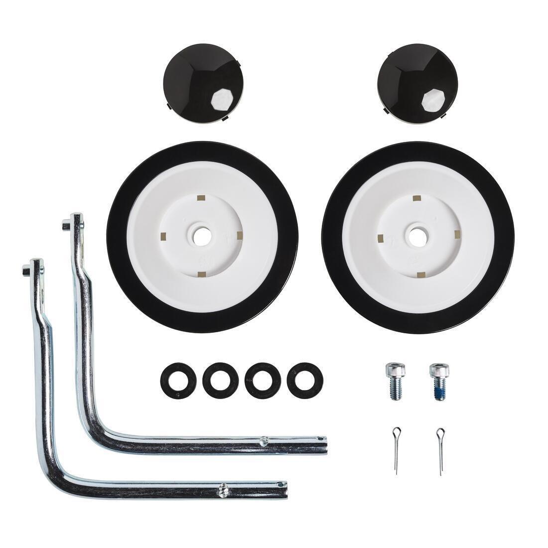 Kids 16 Inch Bike Training Wheels, White, No Color, large image number 1