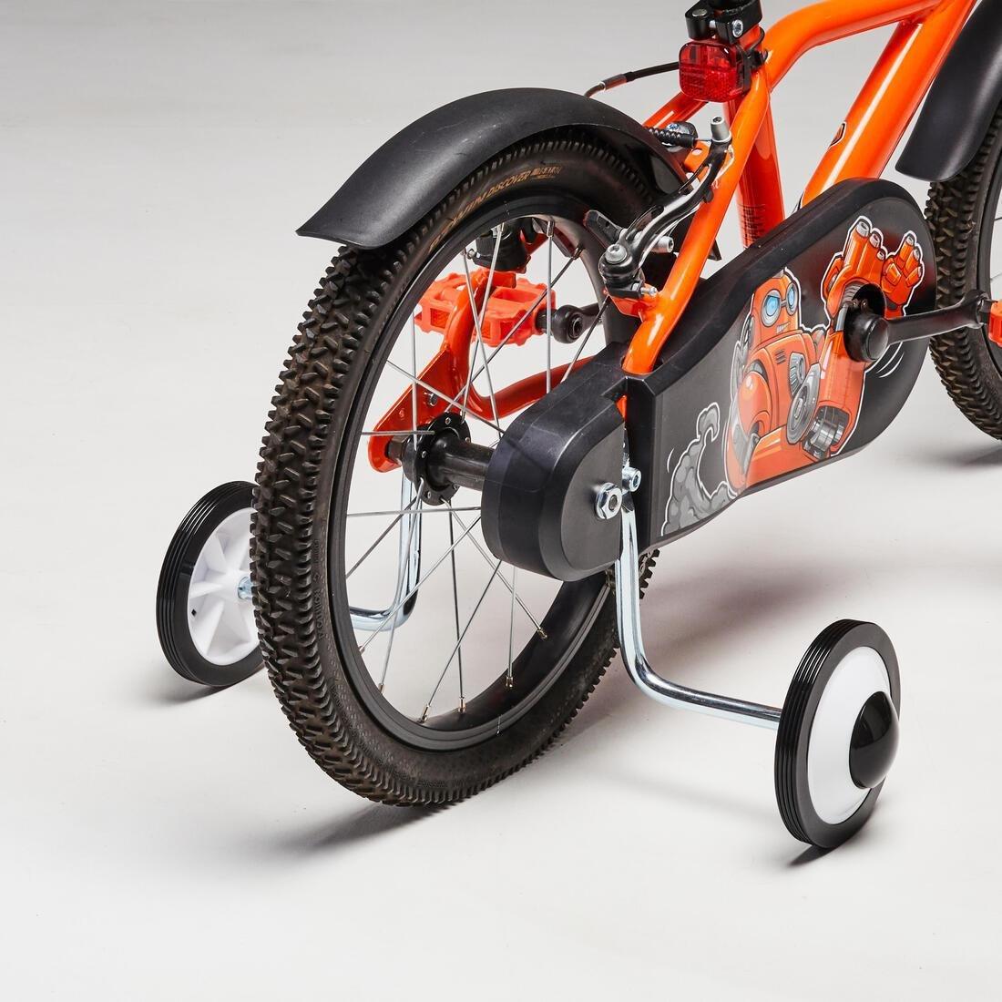 Kids 16 Inch Bike Training Wheels, White, No Color, large image number 4