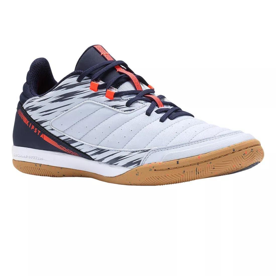 KIPSTA--ESKUDO 500 FUTSAL BEIG E BLUE, , large image number 1