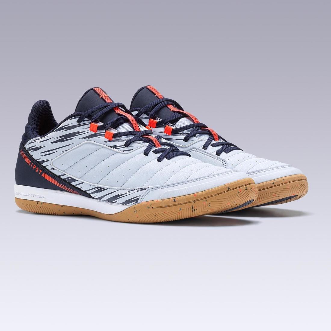 KIPSTA--ESKUDO 500 FUTSAL BEIG E BLUE, , large image number 3
