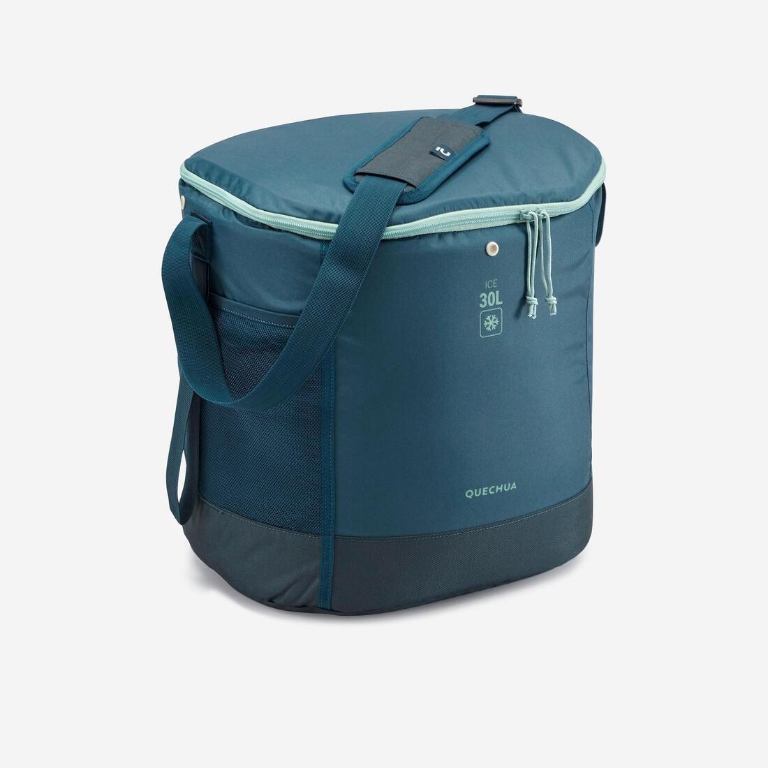 QUECHUA - 30L Camping/ Hiking Cooler, Blue