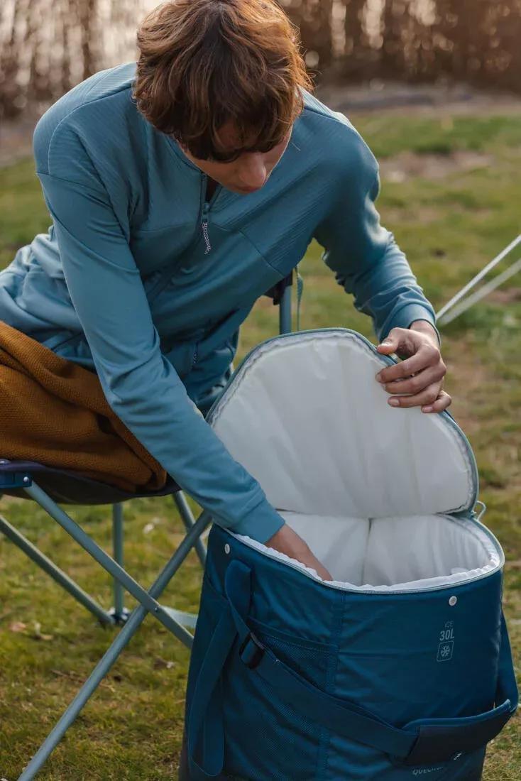 30L Camping/ Hiking Cooler, Blue, No Color, large image number 5