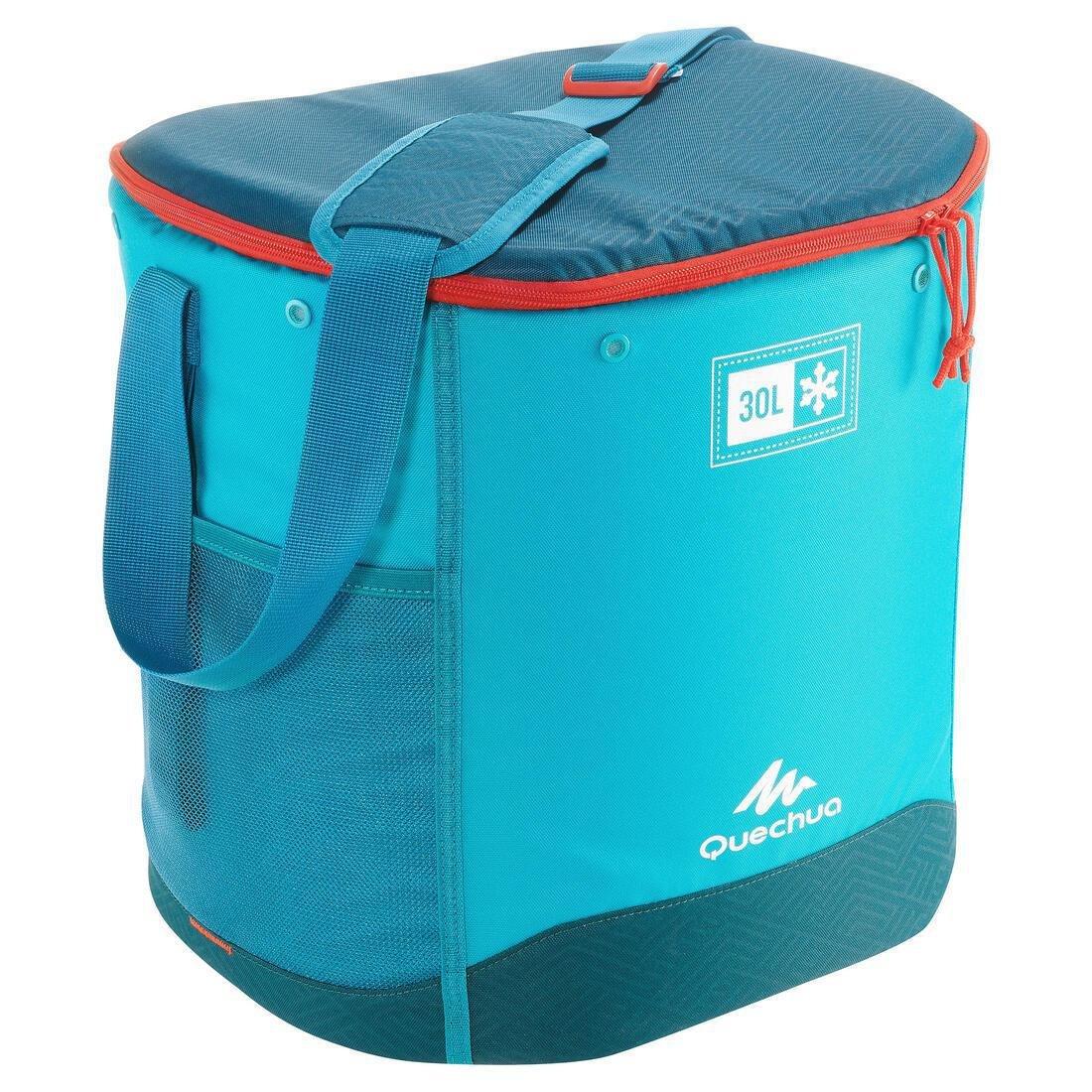 QUECHUA - 30L Camping/ Hiking Cooler, Blue