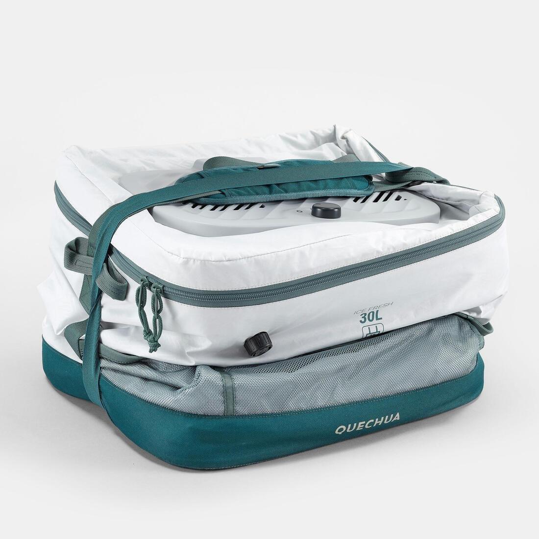 Soft Cooler 900 30 L Fresh Electric Camping-Cool 96H, Khaki, No Color, large image number 3