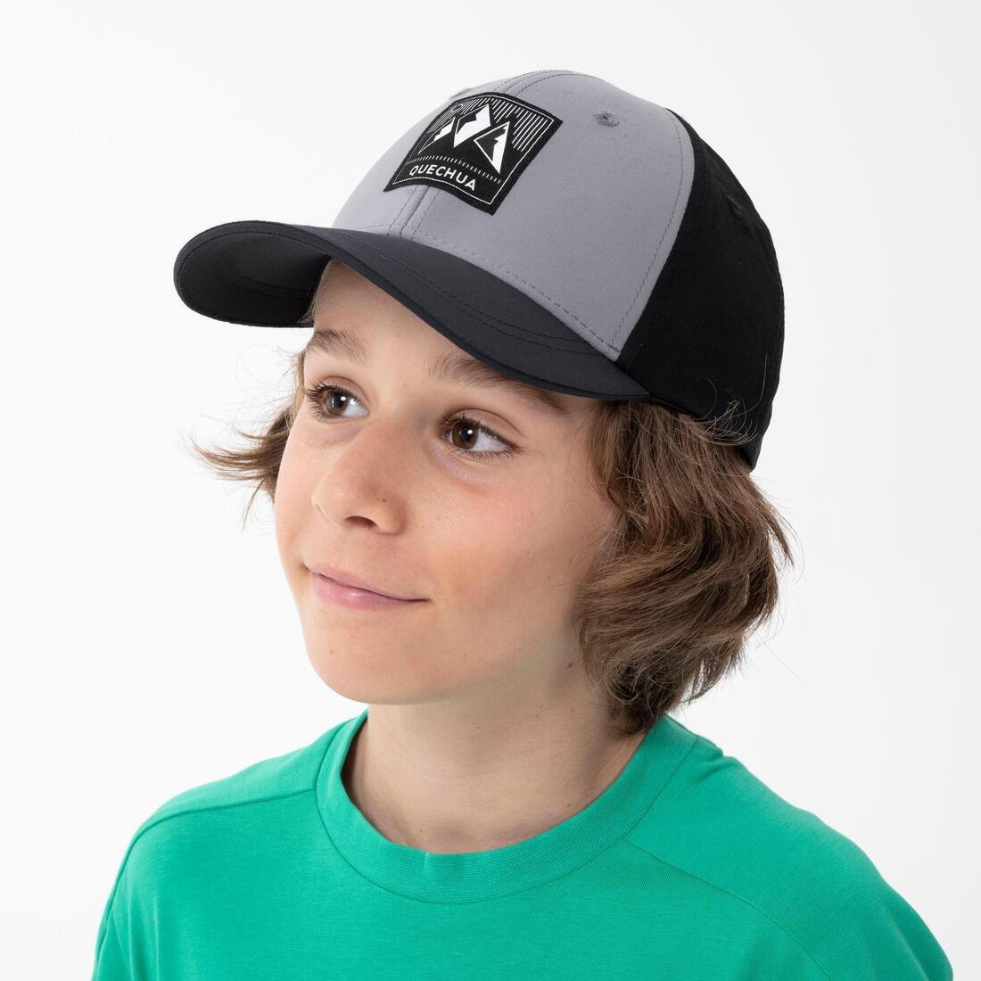 Kids Cap - Mh100, Grey, No Color, large image number 1