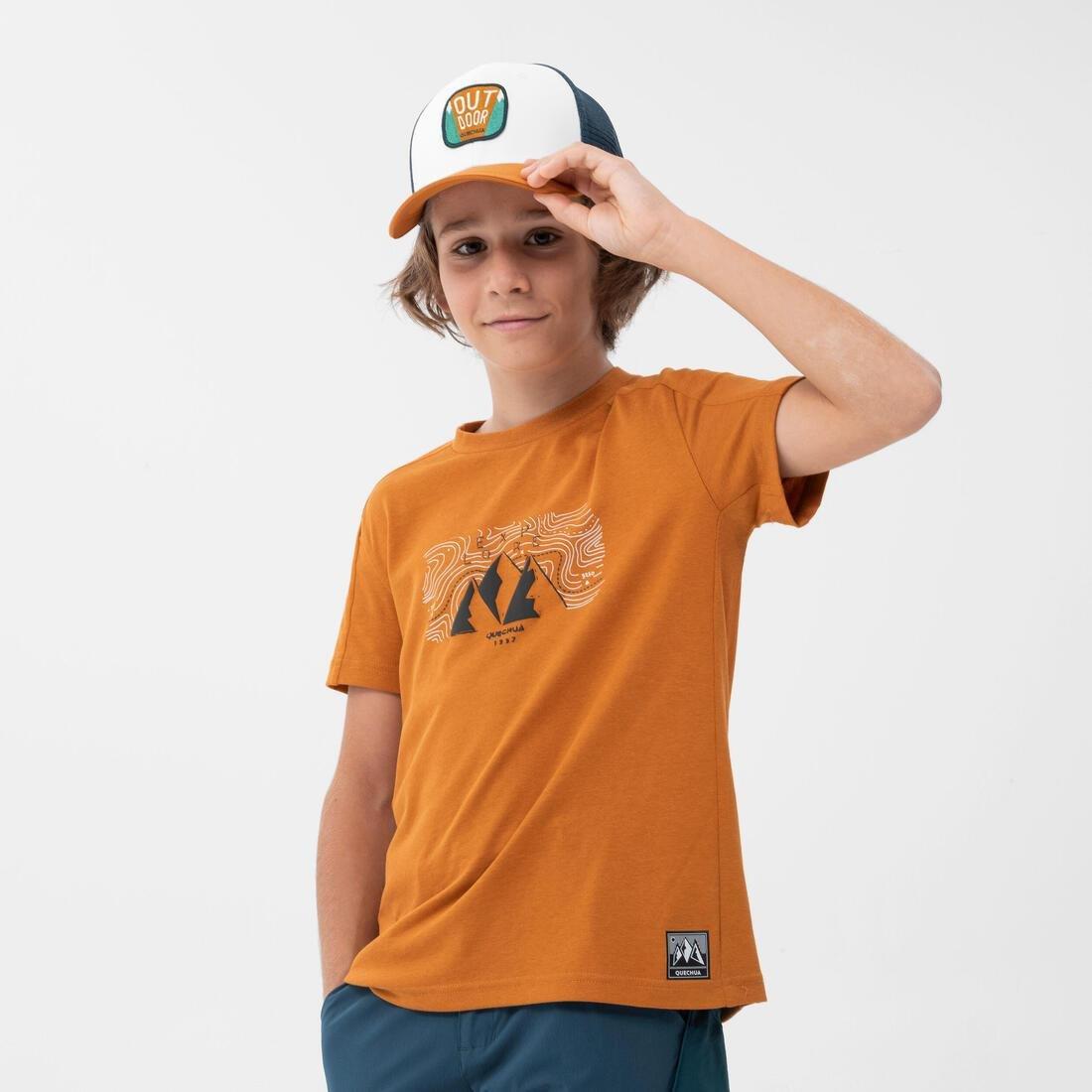Kids Trucker Cap Mh100, White, No Color, large image number 3