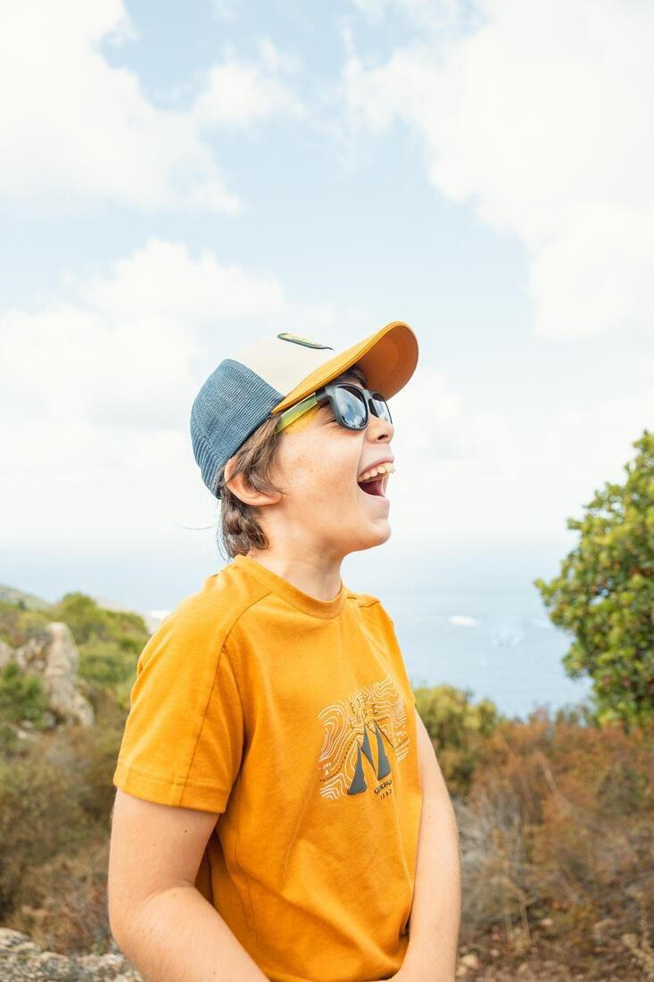 Kids Trucker Cap Mh100, White, No Color, medium