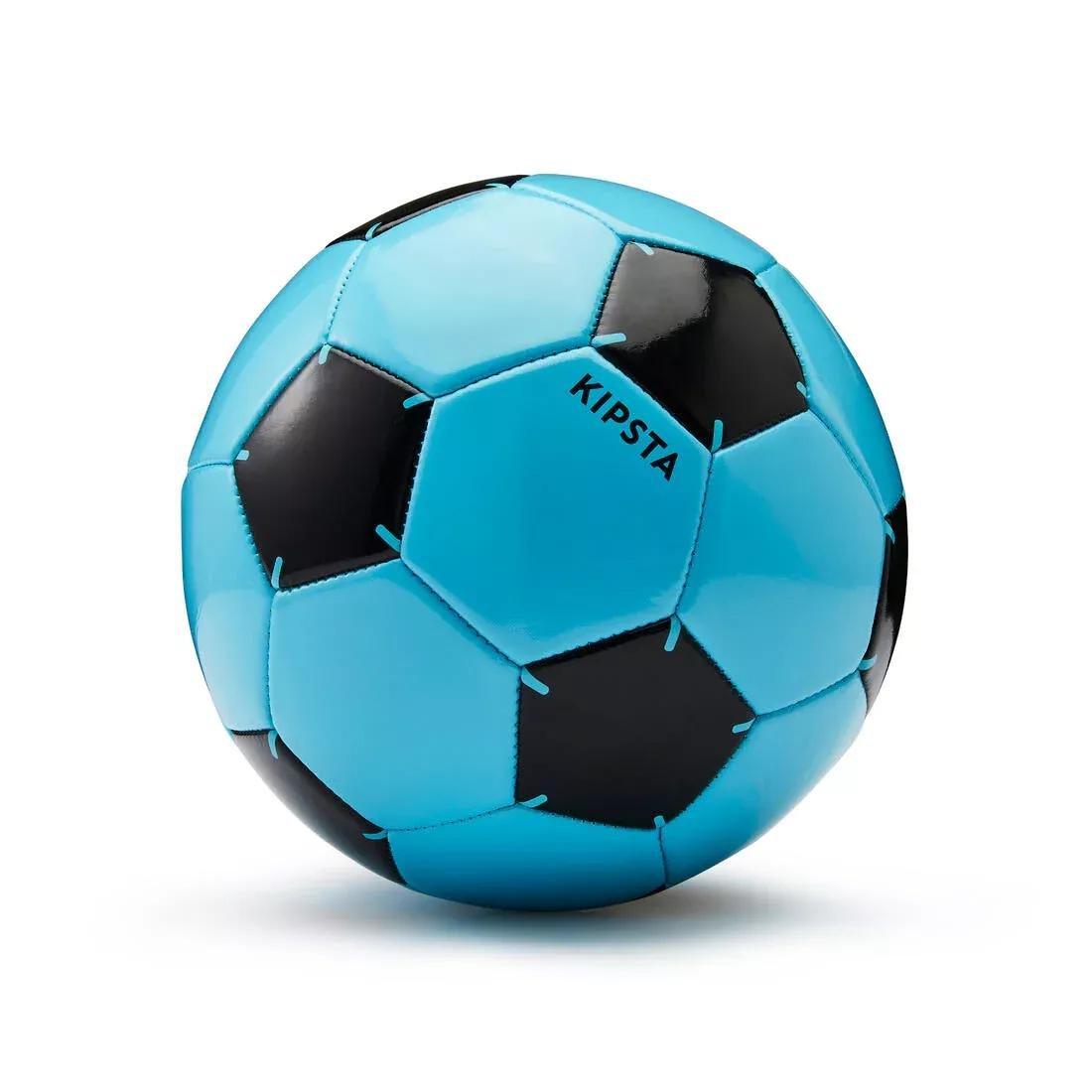 Kids Football - Size 4 First Kick, Blue, No Color, large image number 14