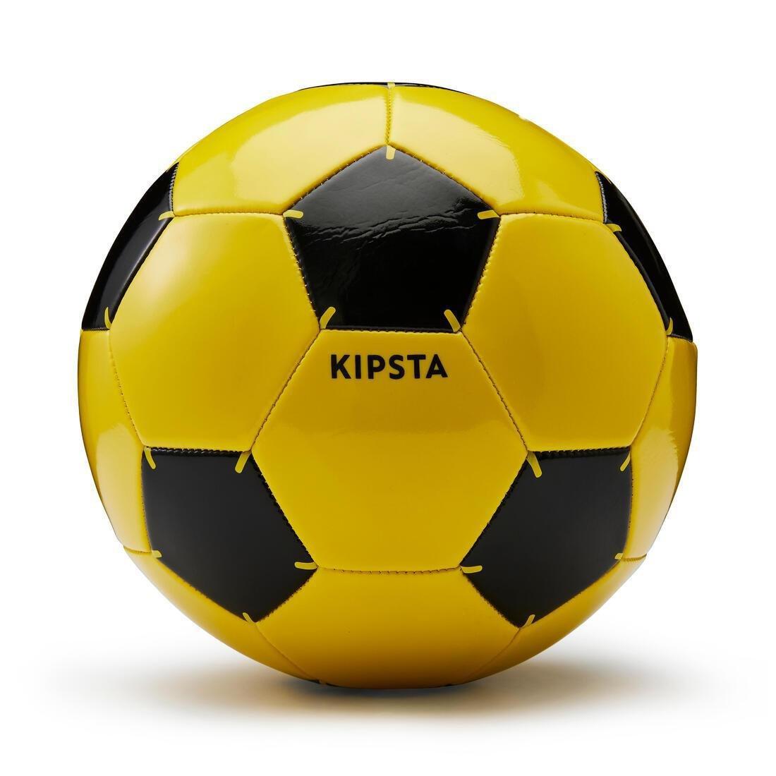 Kids Size 4 Football, Yellow, No Color, large image number 0