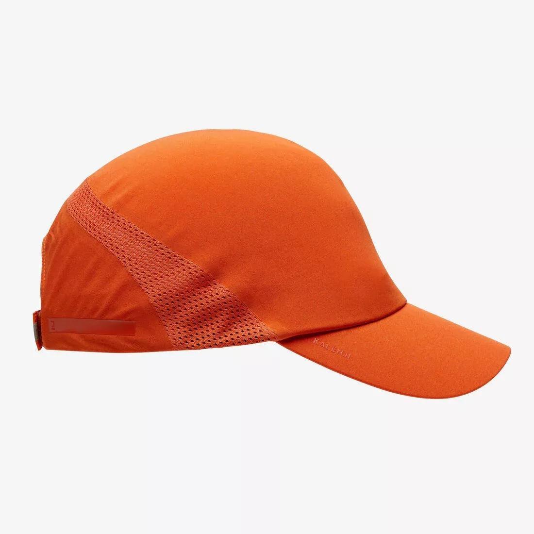 Adult Running Adjustable Cap, Orange, No Color, medium