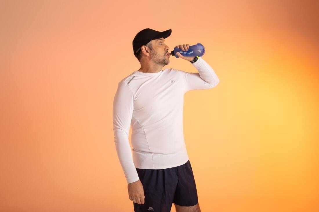 Adult Running Adjustable Cap, Orange, No Color, large image number 6