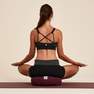 KIMJALY - Yoga & Meditation Zafu Cushion, Deep chocolate truffle
