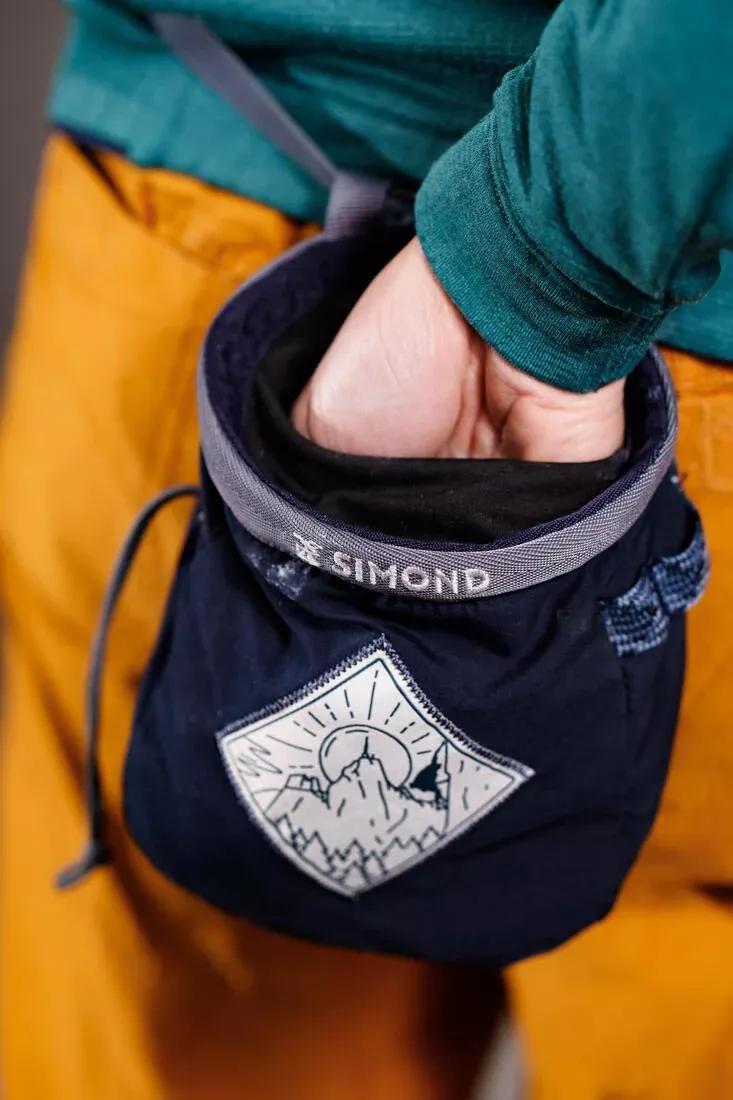 Climbing Chalk Bag Vertika Chalk-Barrier Size L, Blue, 5401_000, large image number 10