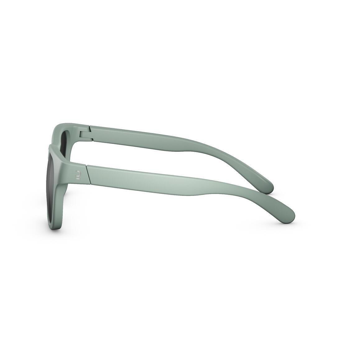 Kids Unisex Hiking Sunglasses Category 3 - Mh B140, Khaki, No Color, large image number 4