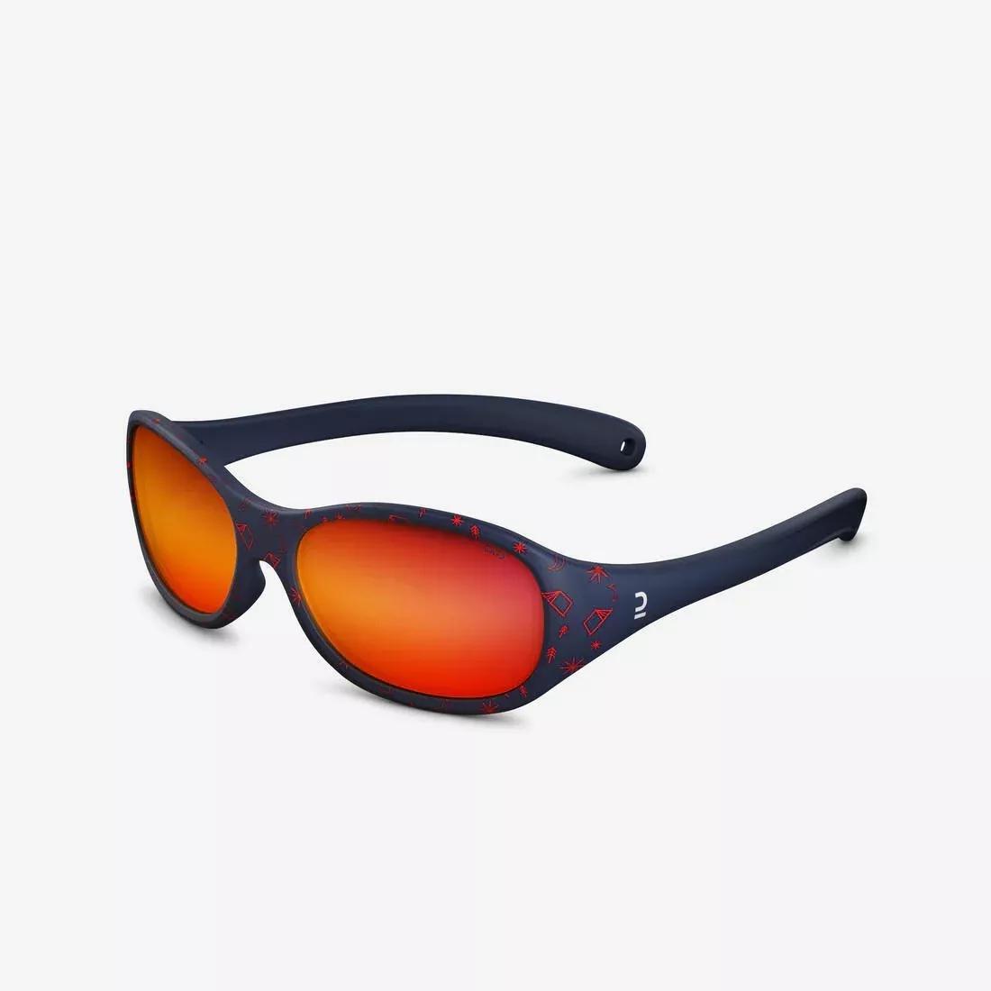 Kids Category 4 Sunglasses - 2-4 Years, Navy, No Color, large image number 0