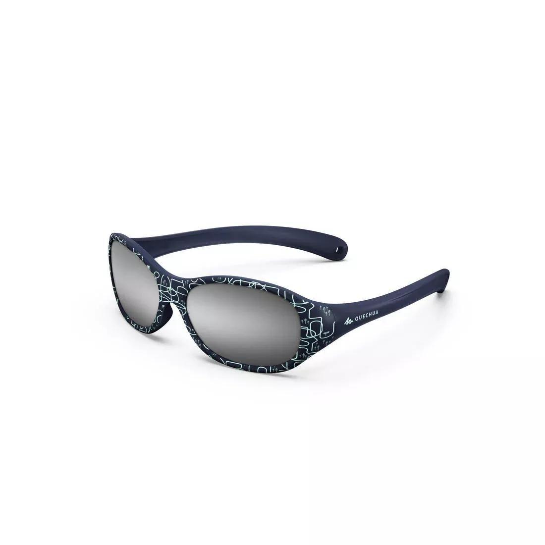 Kids Category 4 Sunglasses - 2-4 Years, Navy, No Color, large image number 1