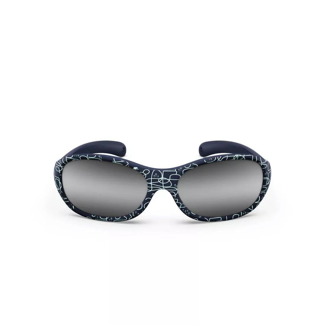 Kids Category 4 Sunglasses - 2-4 Years, Navy, No Color, large image number 2