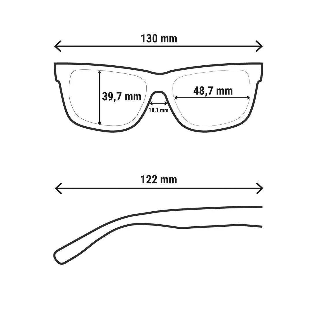 Kids Unisex Category 3 Sunglasses - 10+ Years, Navy, No Color, large image number 7