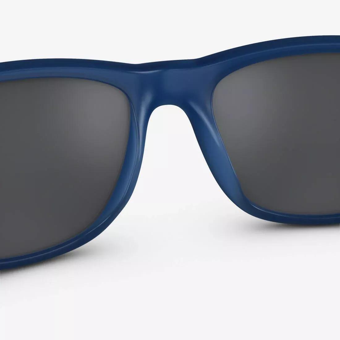 Kids Hiking Sunglasses Aged 10+ - MH T140 - Category 3, Grey, No Color, large image number 4