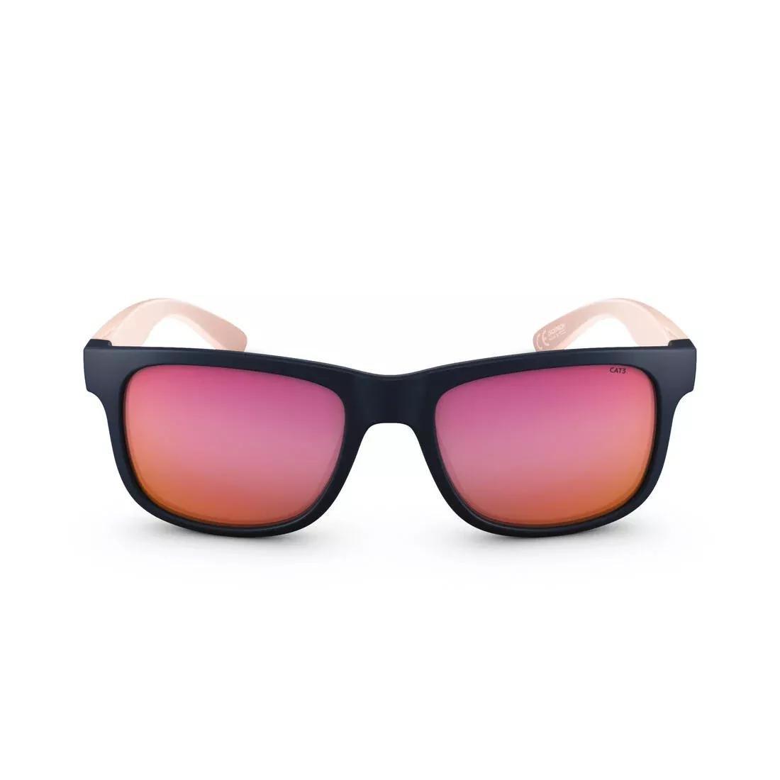 Kids Hiking Sunglasses Aged 10+ - MH T140 - Category 3, Grey, No Color, large image number 5