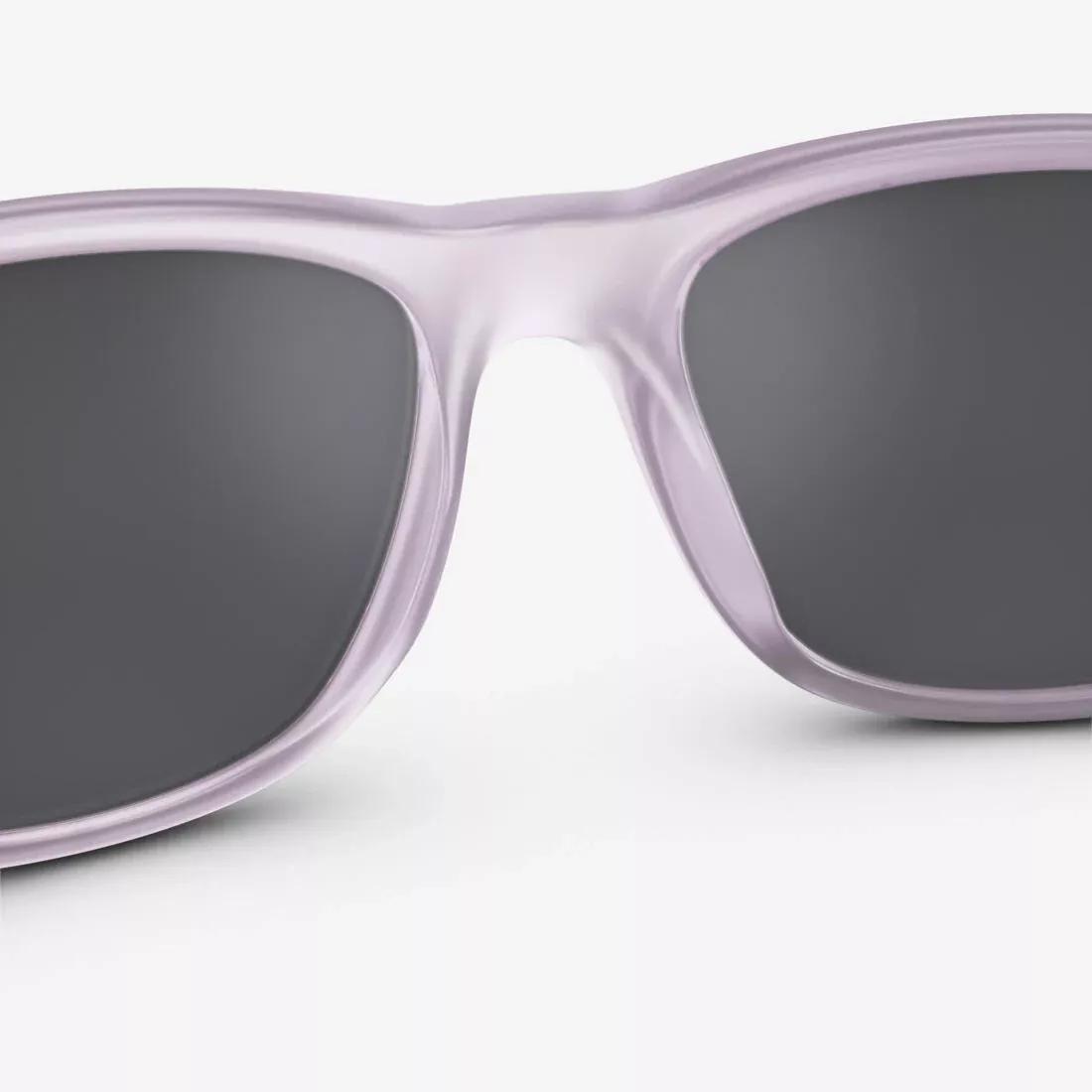 Kids Hiking Sunglasses Aged 10+ - MH T140 - Category 3, Grey, No Color, large image number 6