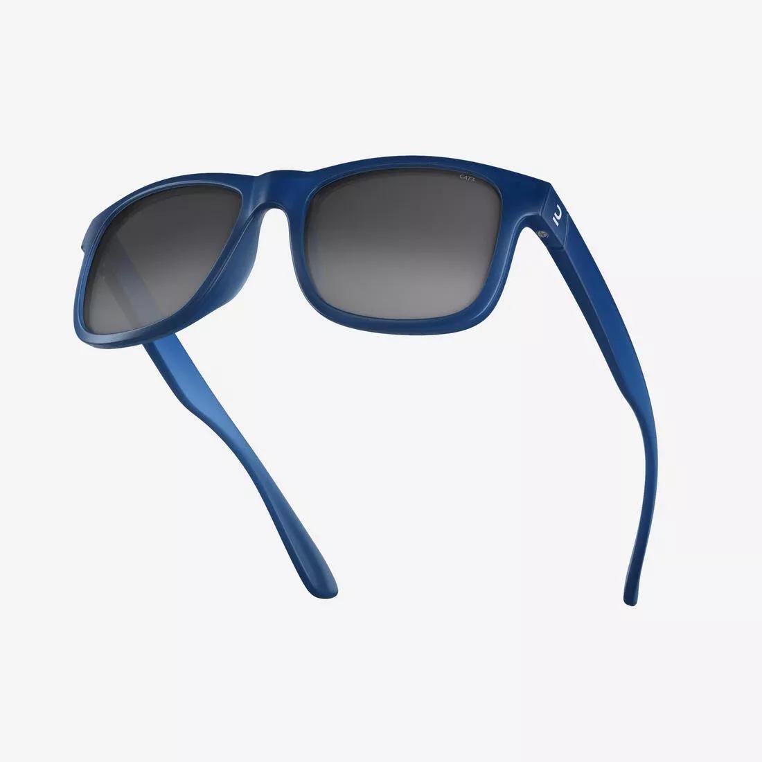 Kids Hiking Sunglasses Aged 10+ - MH T140 - Category 3, Grey, No Color, large image number 7