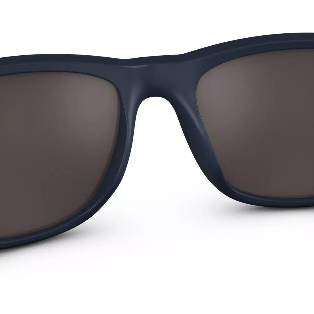 Kids Hiking Sunglasses Aged 10+ - MH T140 - Category 3, Grey, No Color, large image number 8