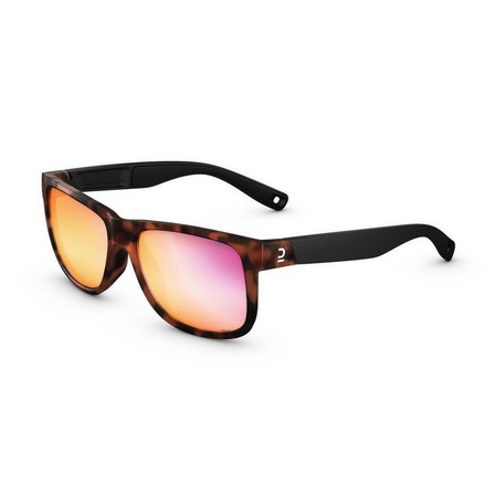 QUECHUA - Category 3 Hiking Sunglasses Mh140, Brown