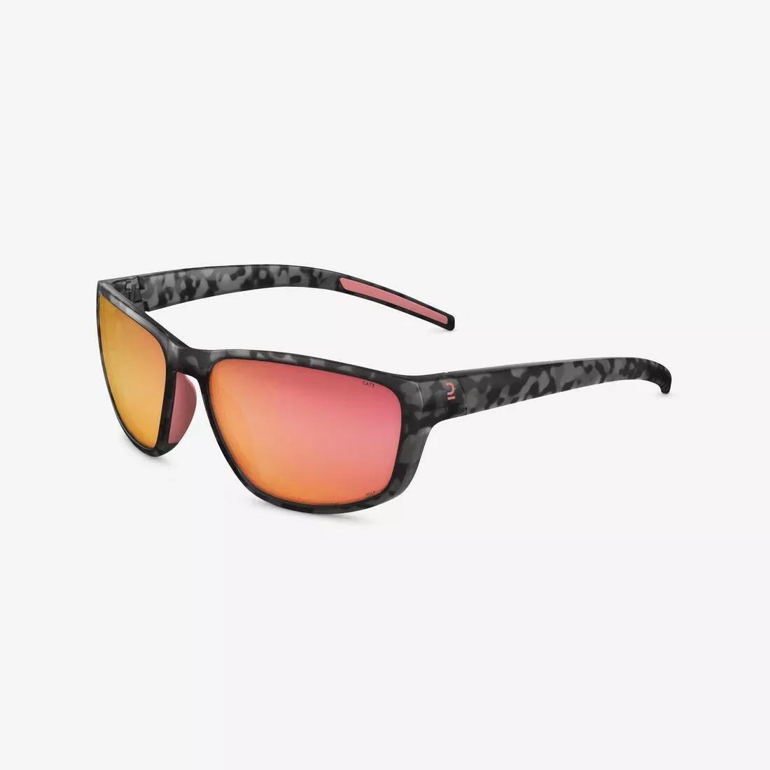Women's Polarised Category 3 Hiking Sunglasses MH550, carbon grey, , large image number 0