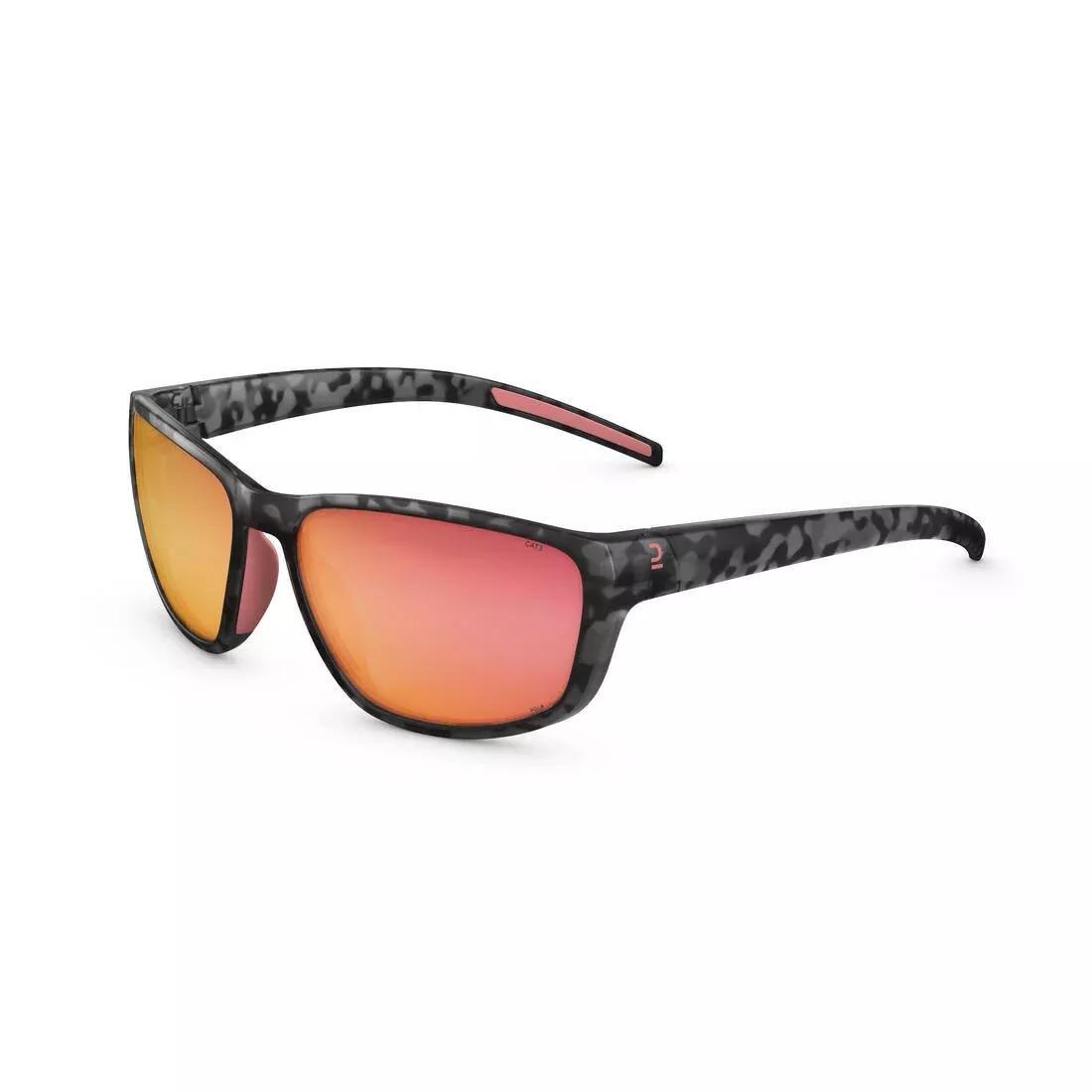 Women's Polarised Category 3 Hiking Sunglasses MH550, carbon grey, , large image number 1