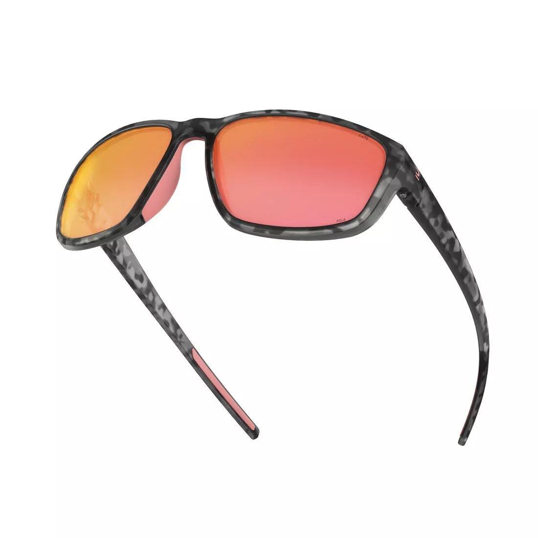 Women's Polarised Category 3 Hiking Sunglasses MH550, carbon grey, , large image number 5
