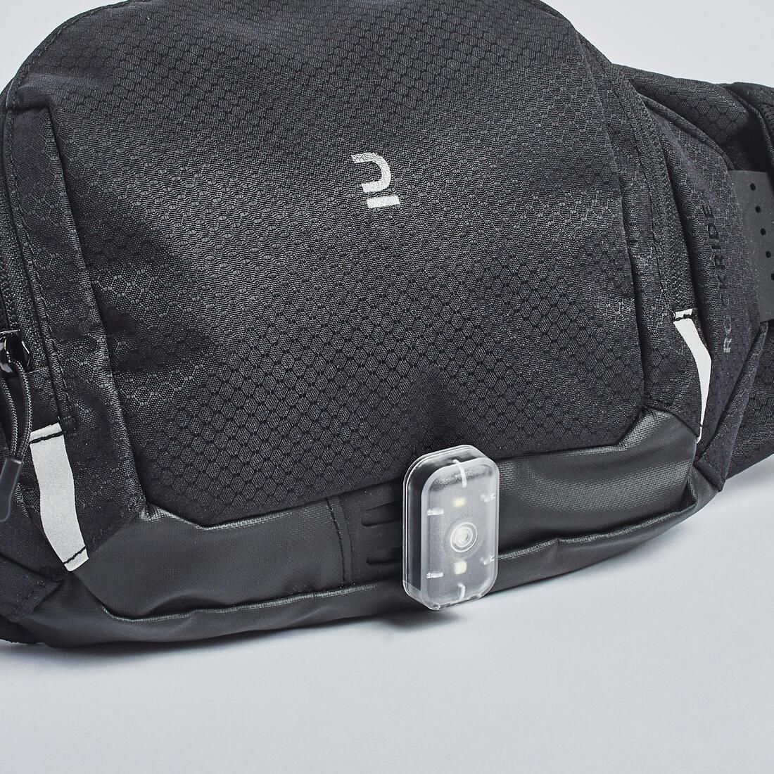 2L / 0.25L Mountain Biking Hydration Waist Pack Feel, Black, No Color, large image number 9