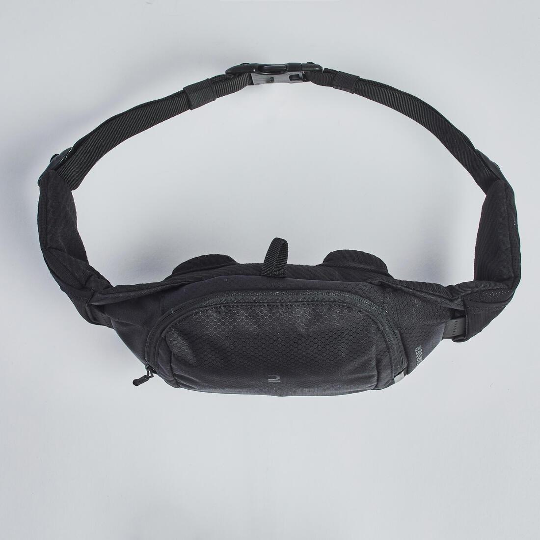 2L / 0.25L Mountain Biking Hydration Waist Pack Feel, Black, No Color, large image number 10