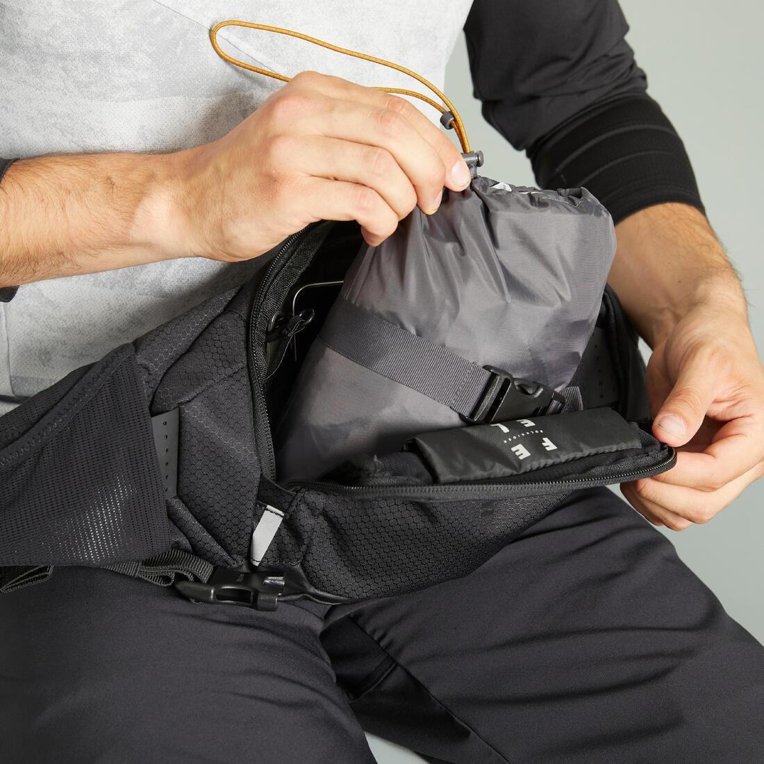 2L / 0.25L Mountain Biking Hydration Waist Pack Feel, Black, No Color, large image number 11
