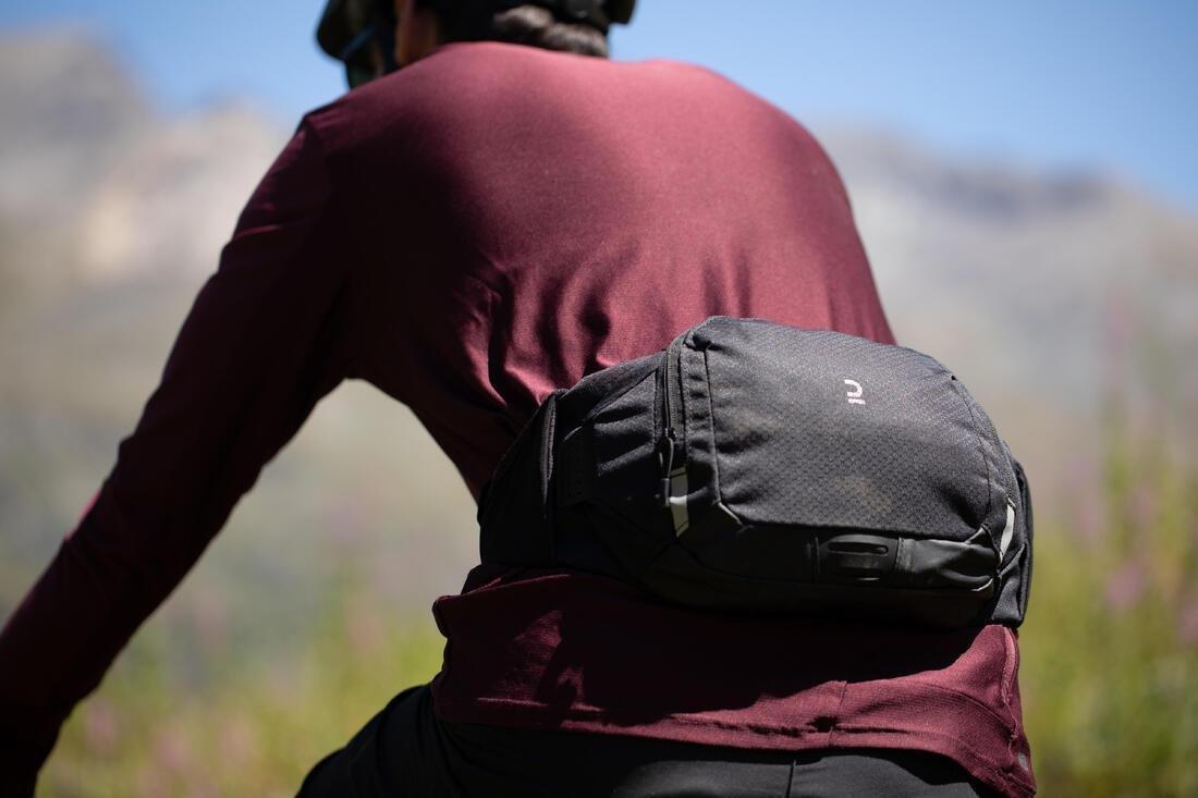 2L / 0.25L Mountain Biking Hydration Waist Pack Feel, Black, No Color, large image number 14