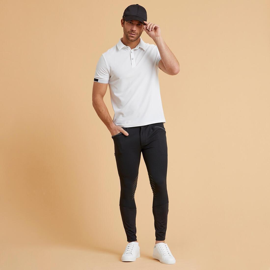Men Classic Horse Riding Jodhpurs - 900, Black, , large image number 1