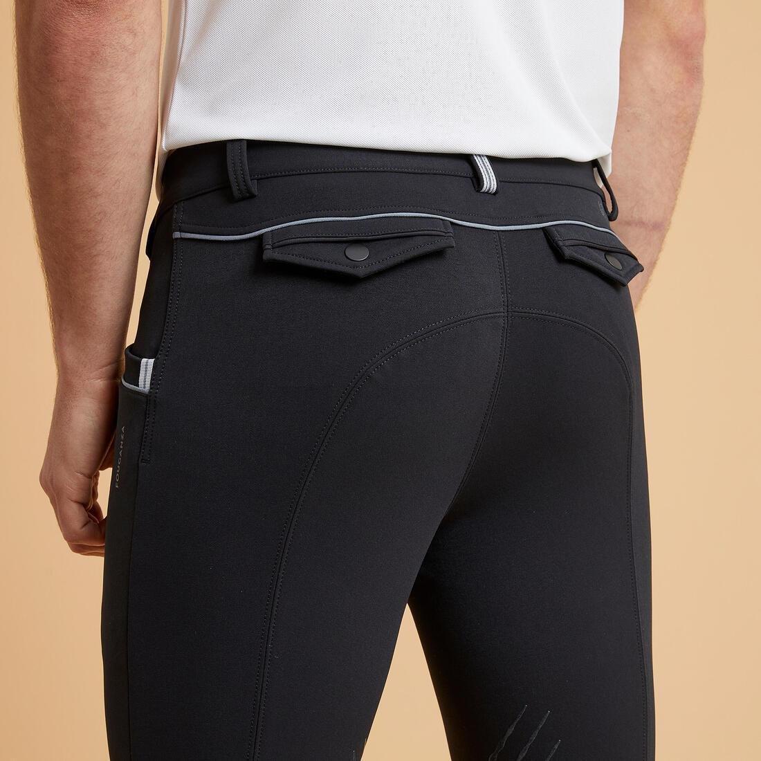 Men Classic Horse Riding Jodhpurs - 900, Black, , large image number 2