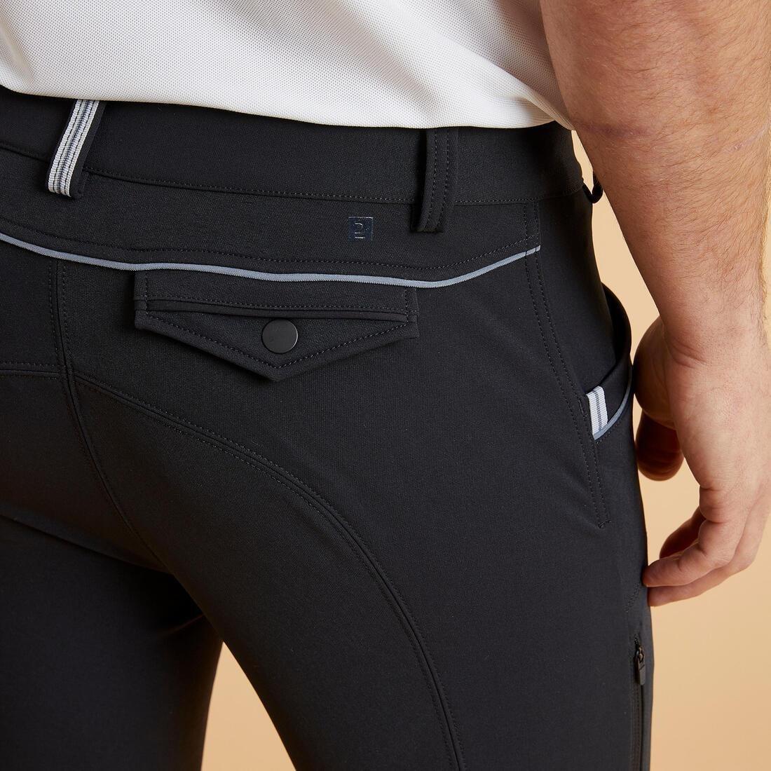 Men Classic Horse Riding Jodhpurs - 900, Black, , large image number 3