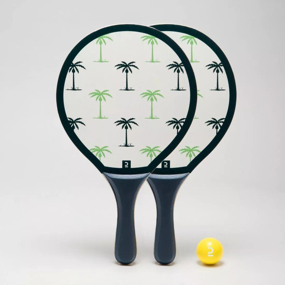 Beach Tennis Racket Set - Woody Racket, White, No Color, large image number 6