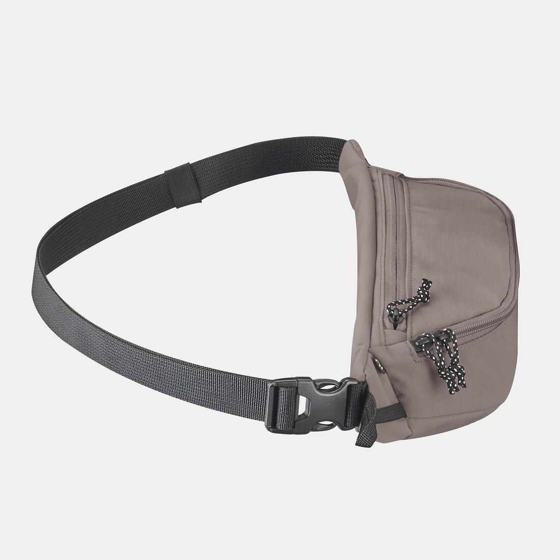 FORCLAZ - 2L Travel Belt Bag, Grey