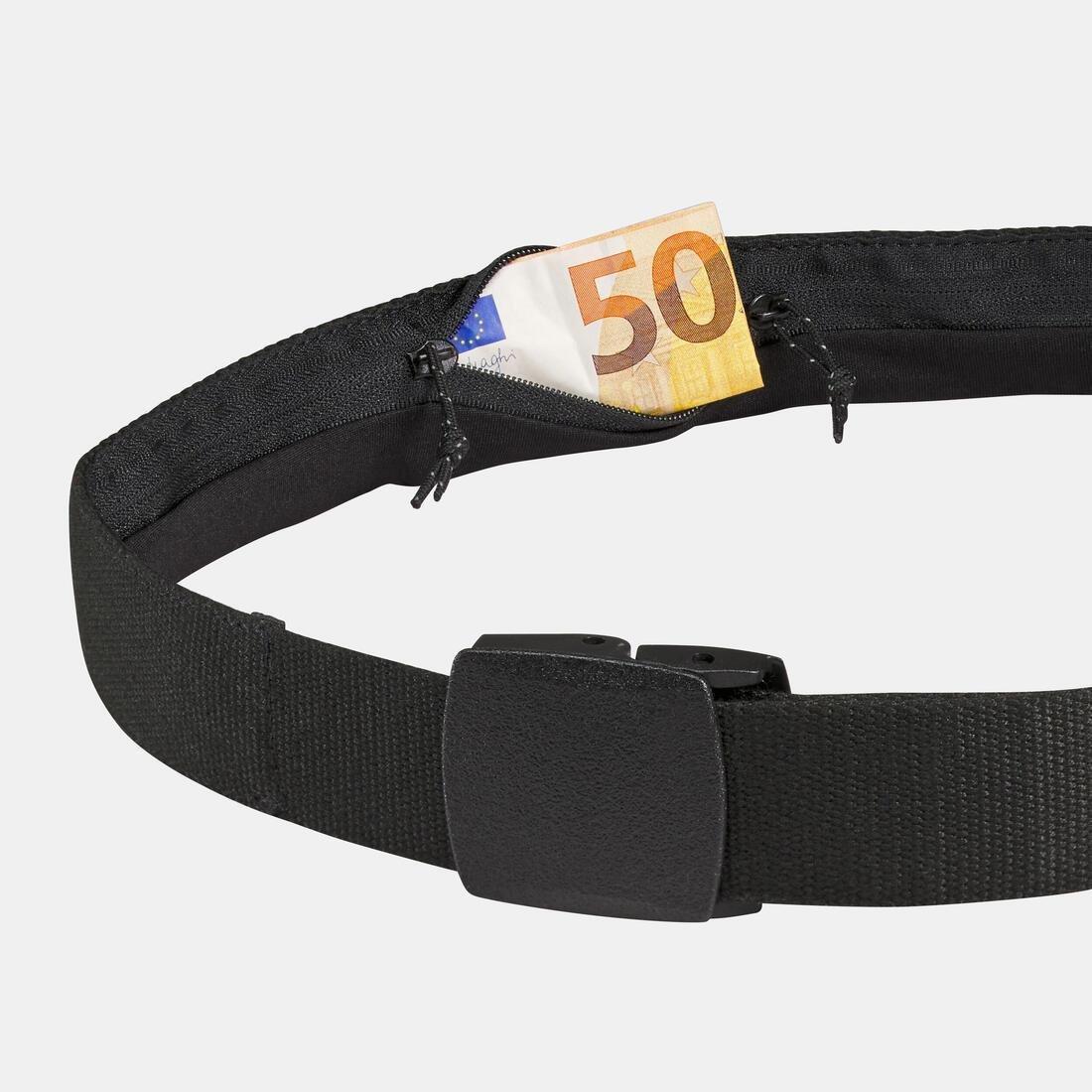 Travel Money Belt - Travel, Black, No Color, large image number 2