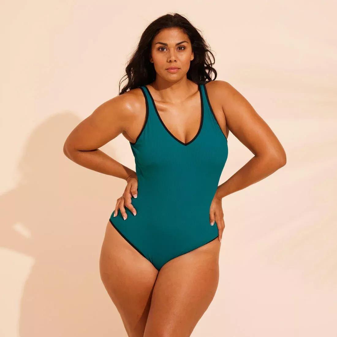 JUNGLE GREEN Women's Aquafit 1-piece Swimsuit Ines, , large image number 0