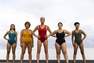 NABAIJI - Women's Aquafit 1-piece Swimsuit Ines, Jungle green