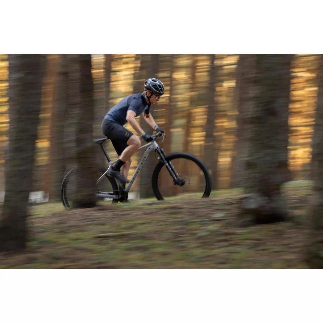 100 Breathable Mountain Bike Gloves, Black, No Color, large image number 11