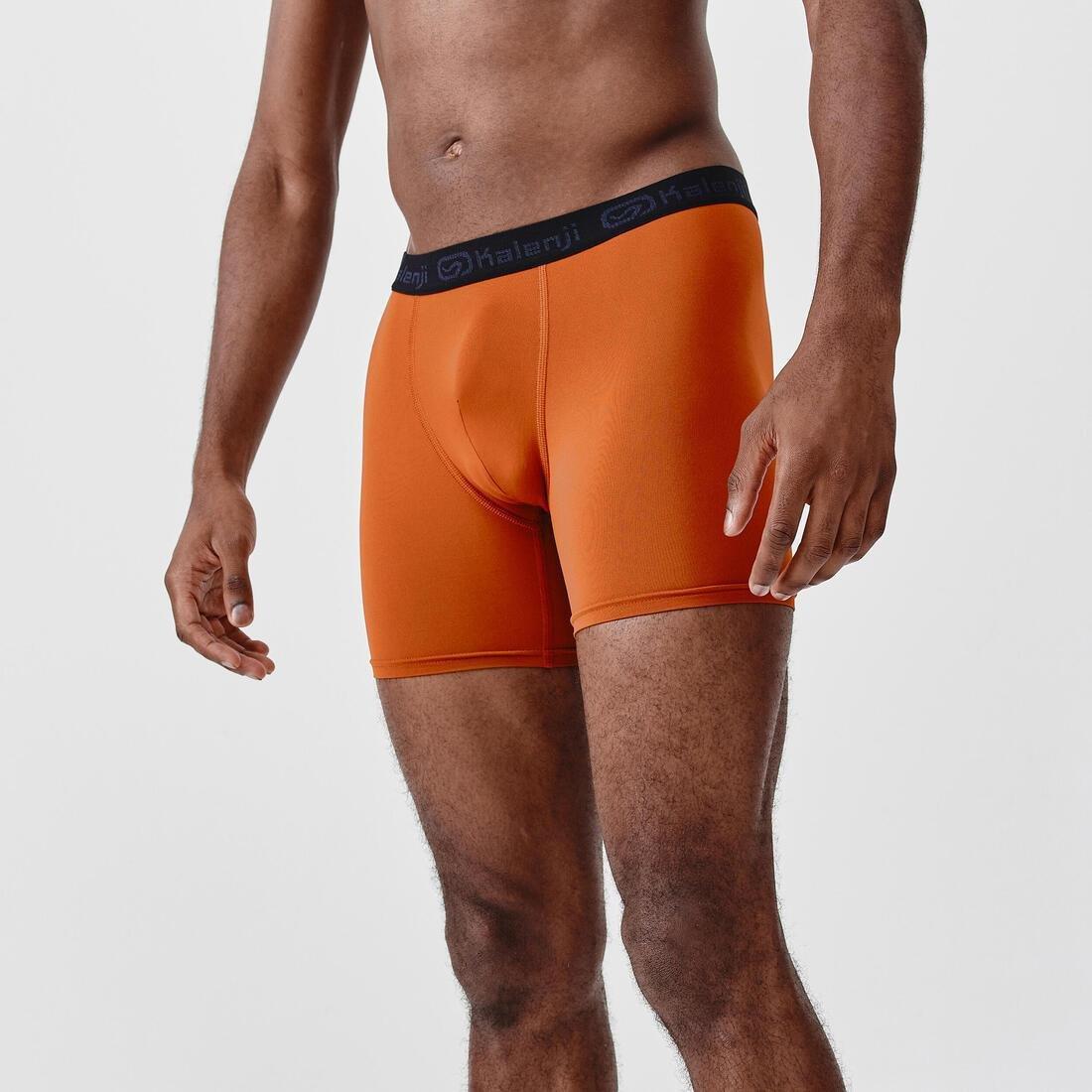 Mens Breathable Running Boxers, Blue, No Color, large image number 6