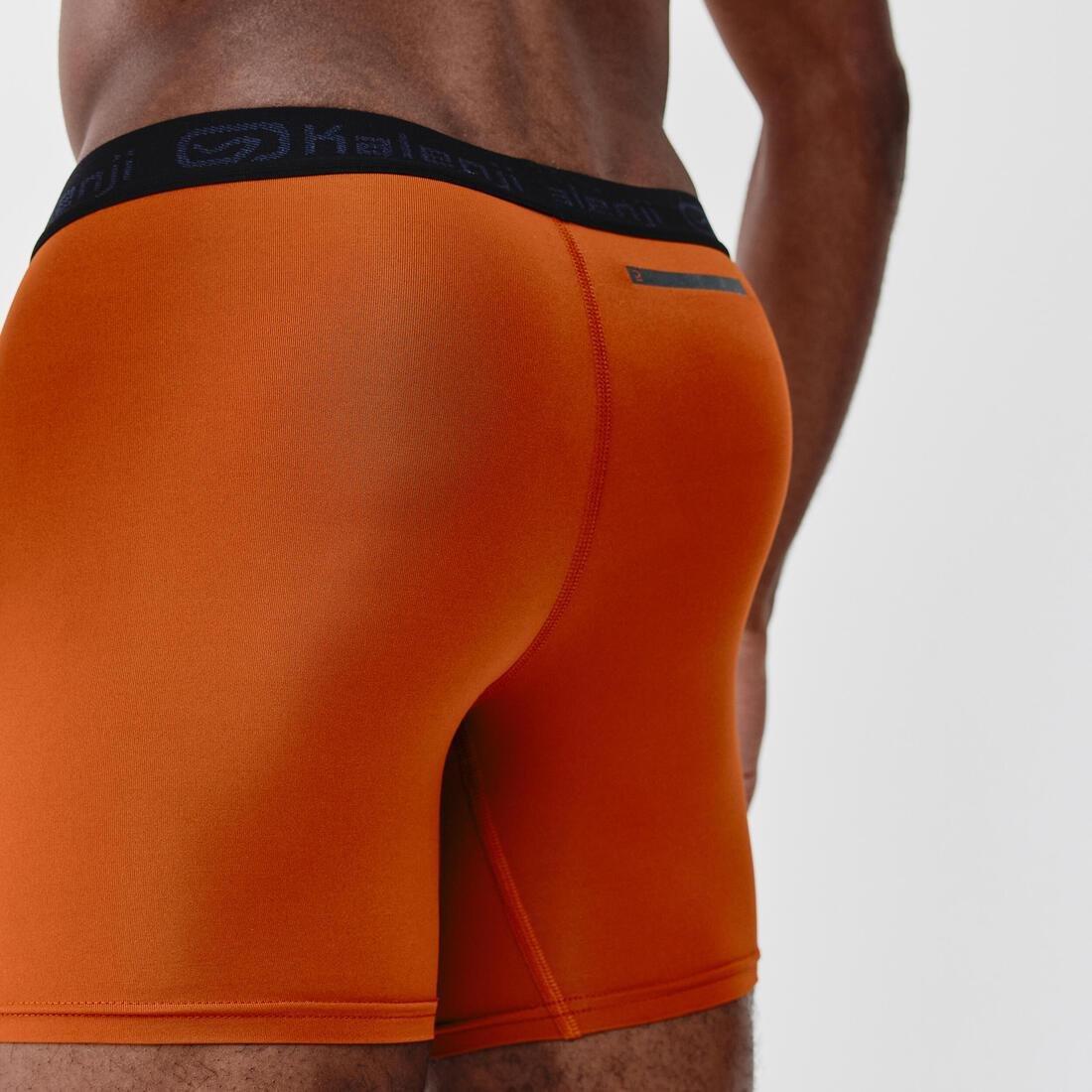 Mens Breathable Running Boxers, Blue, No Color, large image number 12