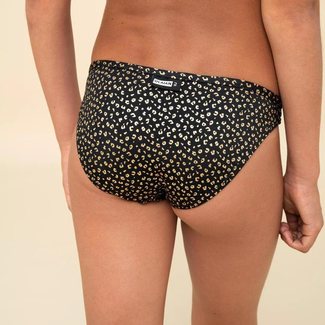 Kids Girls Zeli Swimsuit Bottoms - 100, Black, , large image number 1