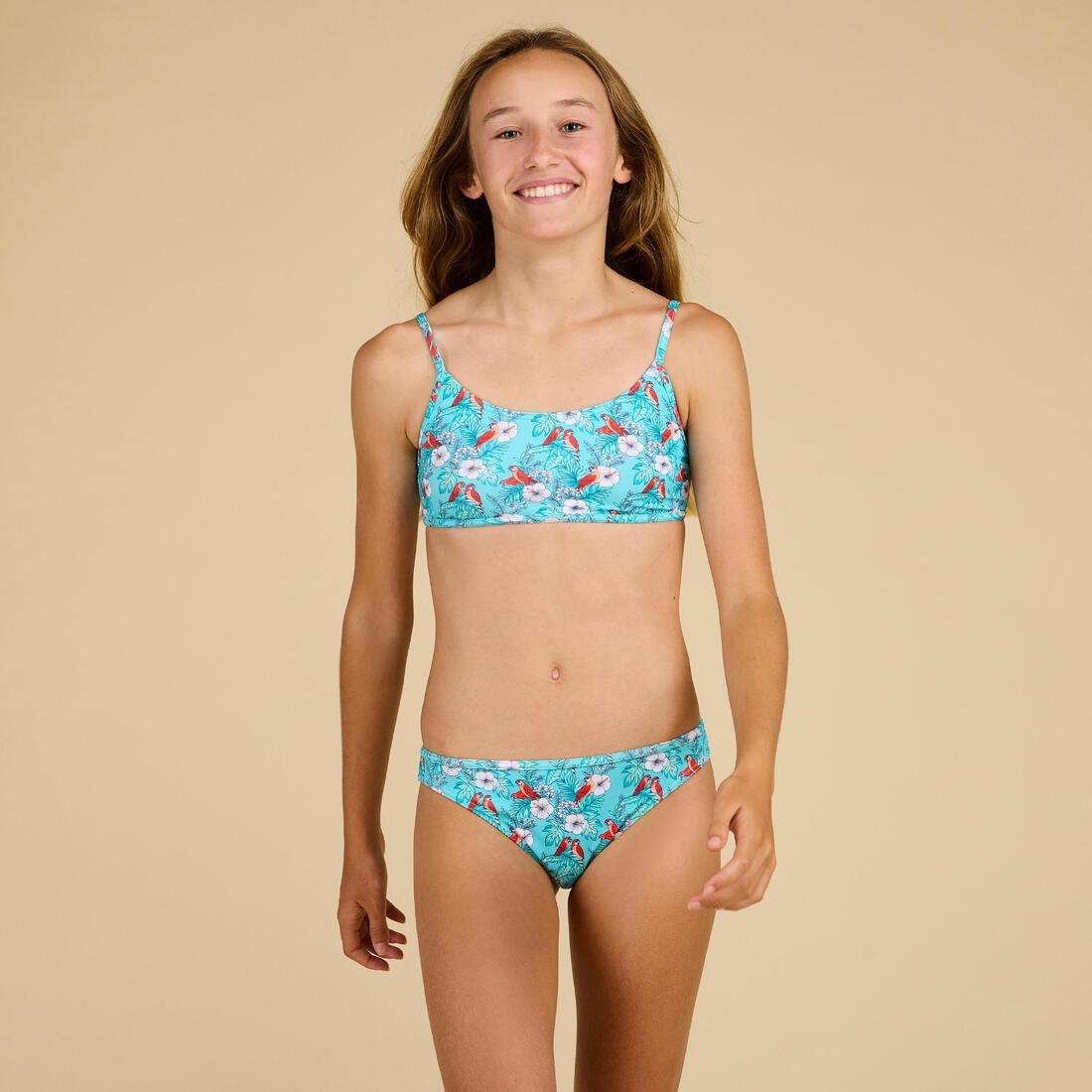 Kids Girls Zeli Swimsuit Bottoms - 100, Black, , large image number 13